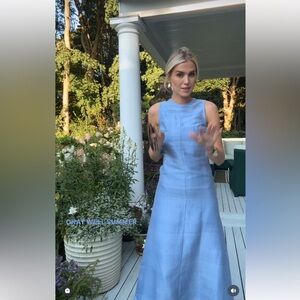 Julia Amory Jane Dress Blizzard Blue NWT medium sold out